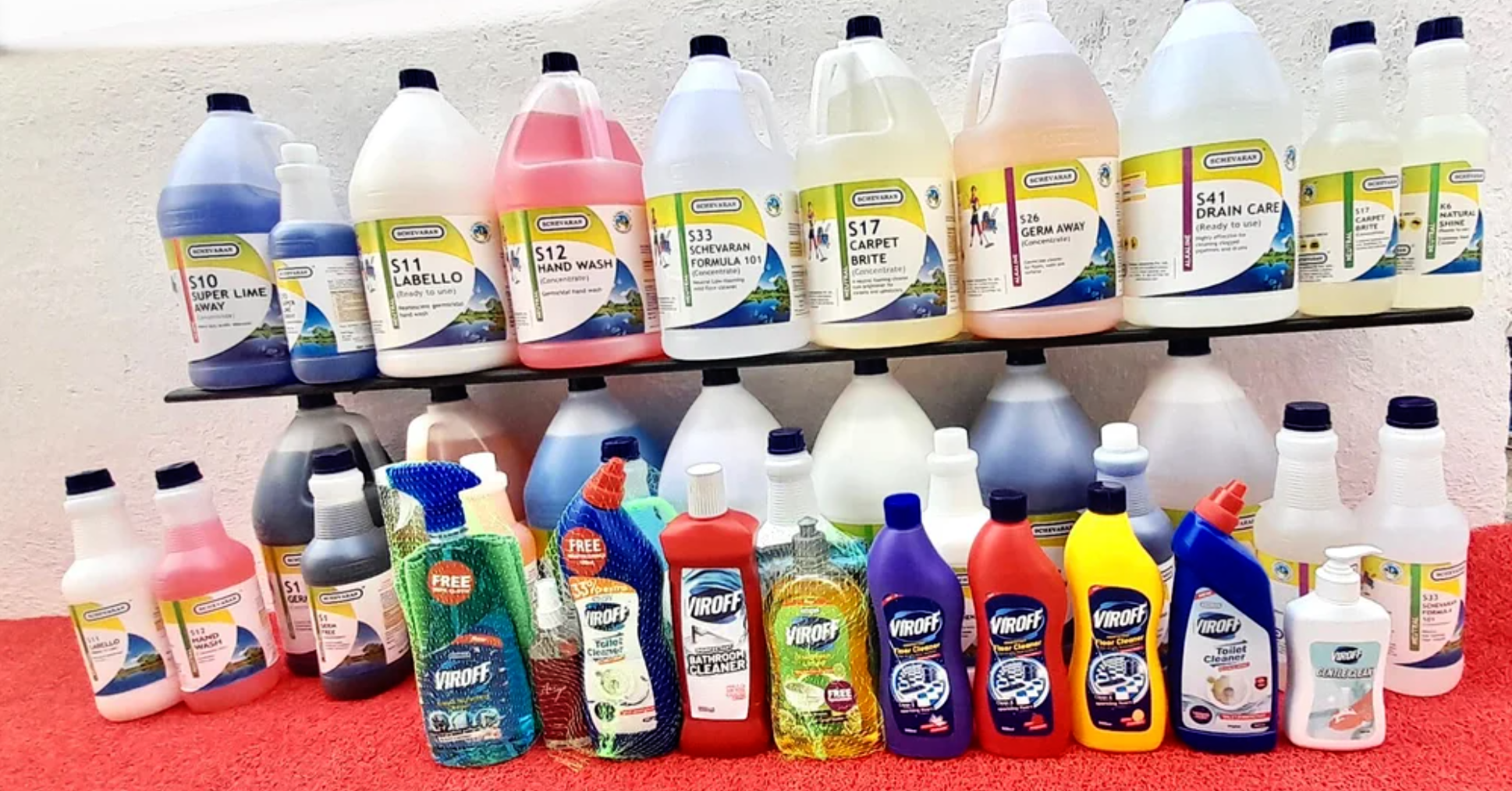 Housekeeping and chemical supplies